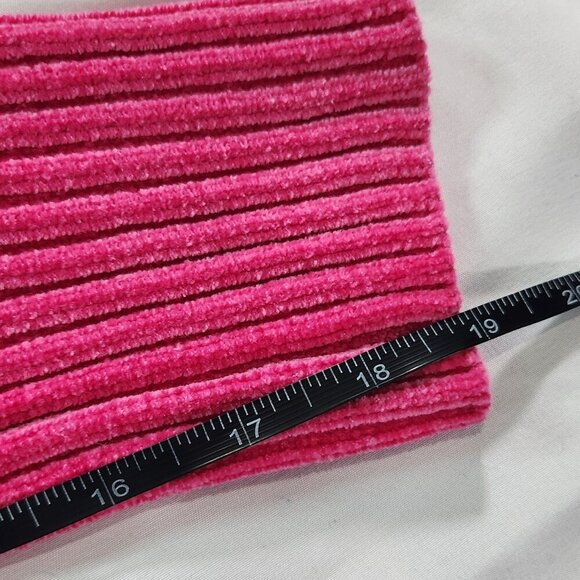 Belle by Kim Gravel Crewneck Pink with Gold Accent Buttons Medium.  Lot E - Picture 7 of 7